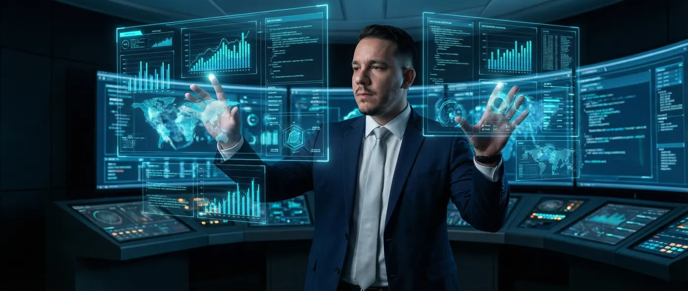 Raoni Barbalho trabalhando com dados e IA